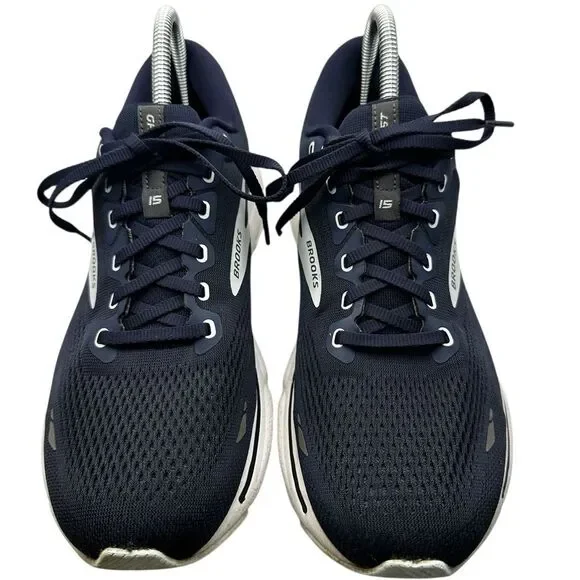 Brooks Ghost 15 Running Shoes Navy Blue Men’s Size 12 D Regular Neutral - Picture 6 of 9